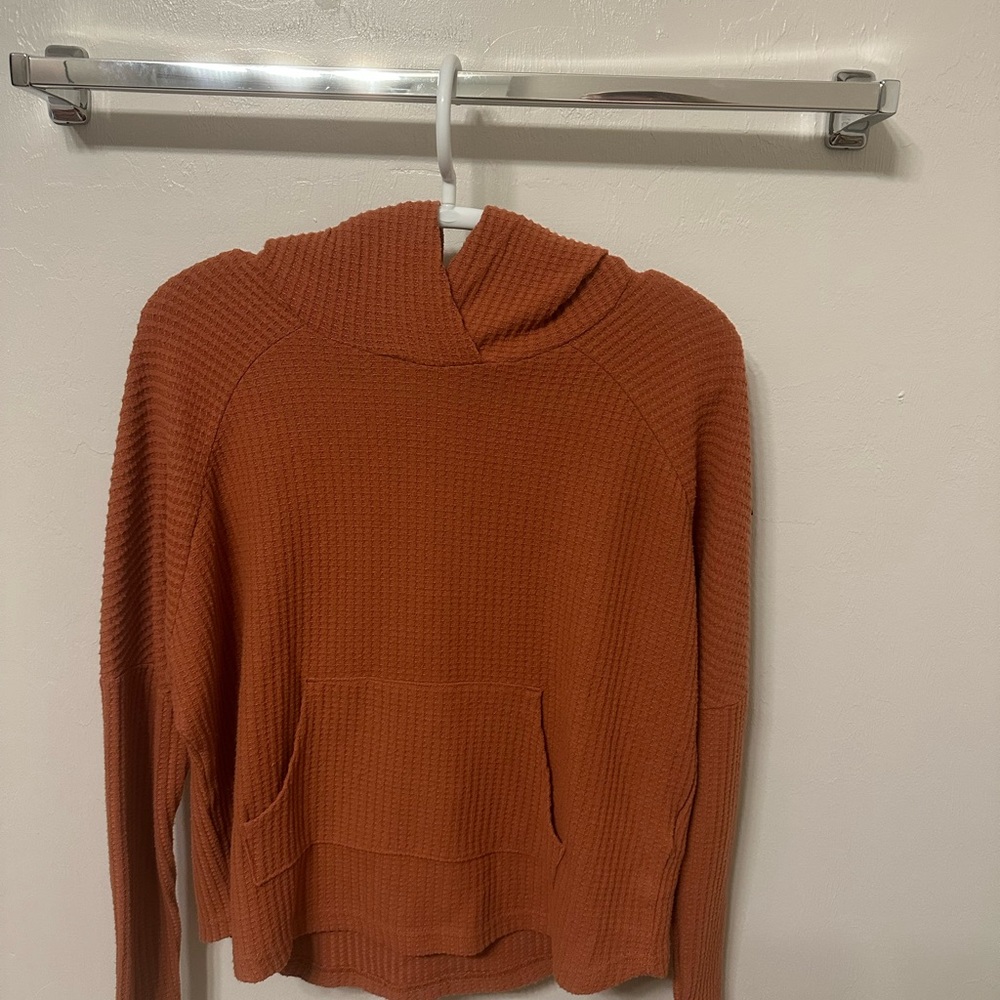 Roxy Orange Cowl Neck Sweater